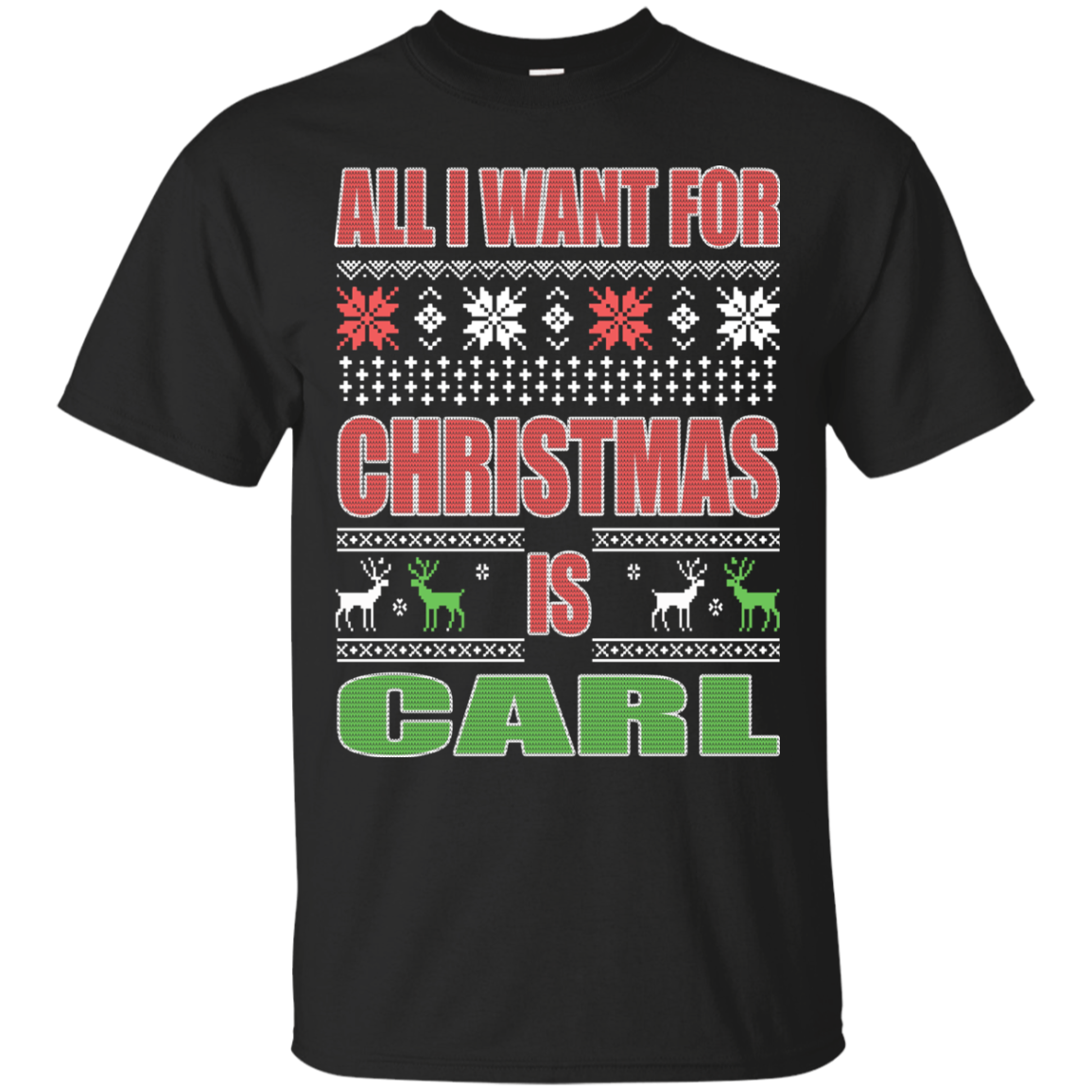 All I Want For Christmas Is Carl Sweater - TeeDragons