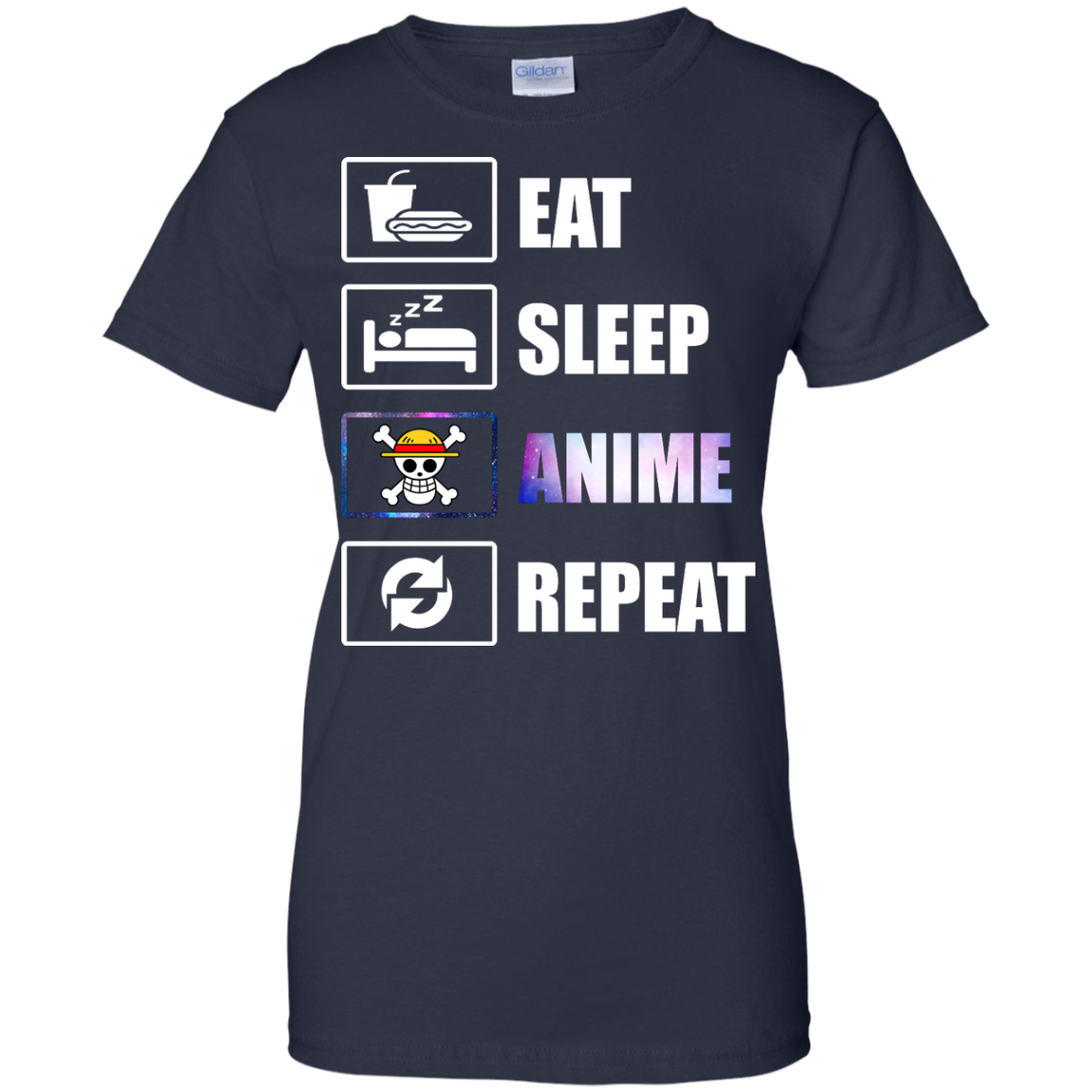 Eat Sleep Anime Repeat Shirt, Hoodie - TeeDragons