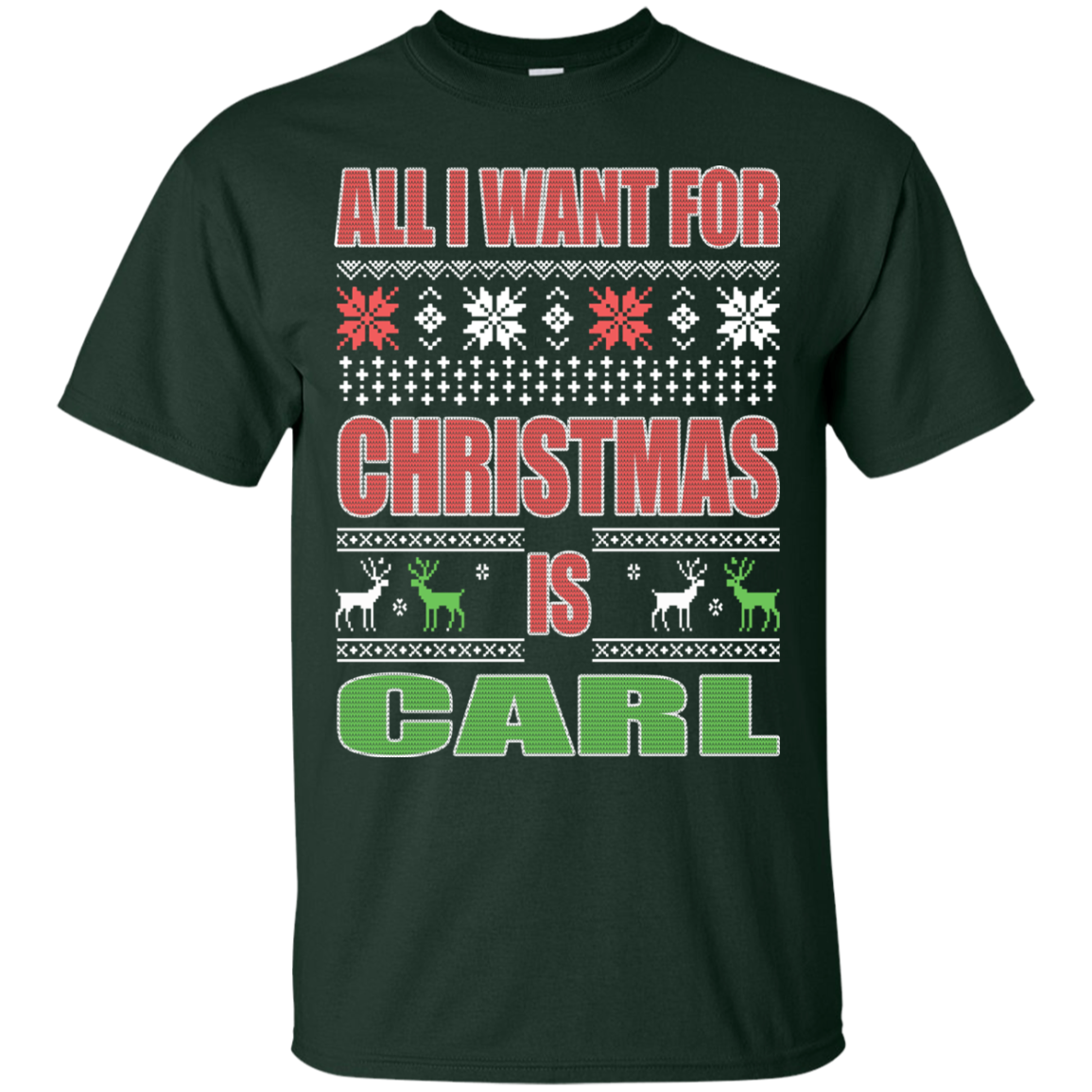 All I Want For Christmas Is Carl Sweater - TeeDragons