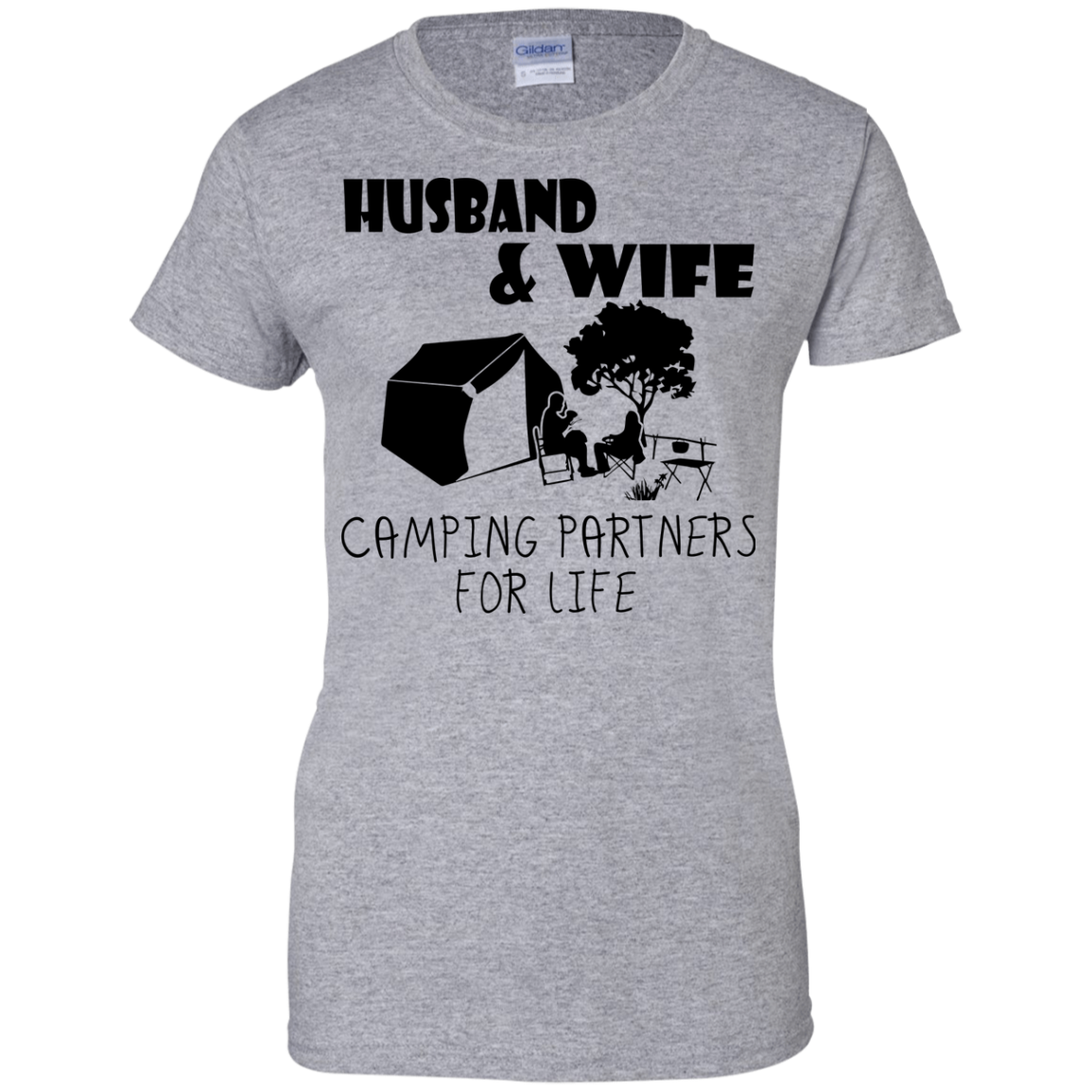 Husband And Wife - Camping Partners For Life Shirt, Hoodie, Tank - TeeDragons