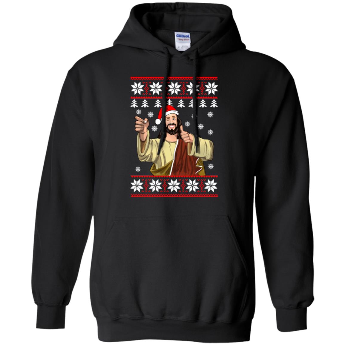 Jesus Smile Ugly Christmas Sweater - TeeDragons