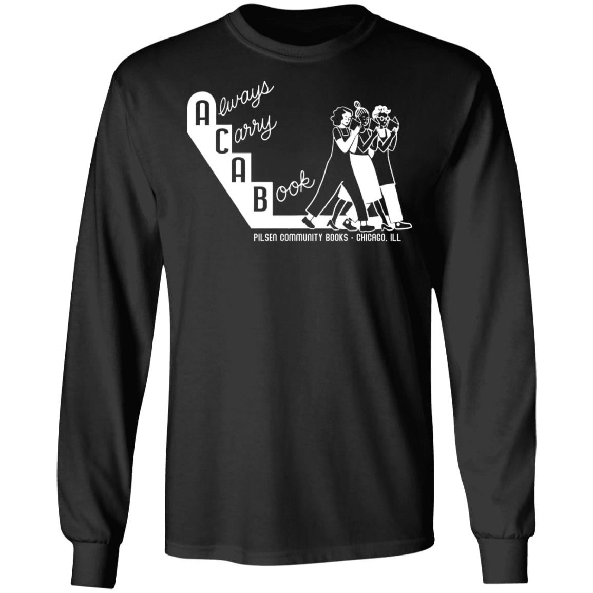 Always carry a book shirt