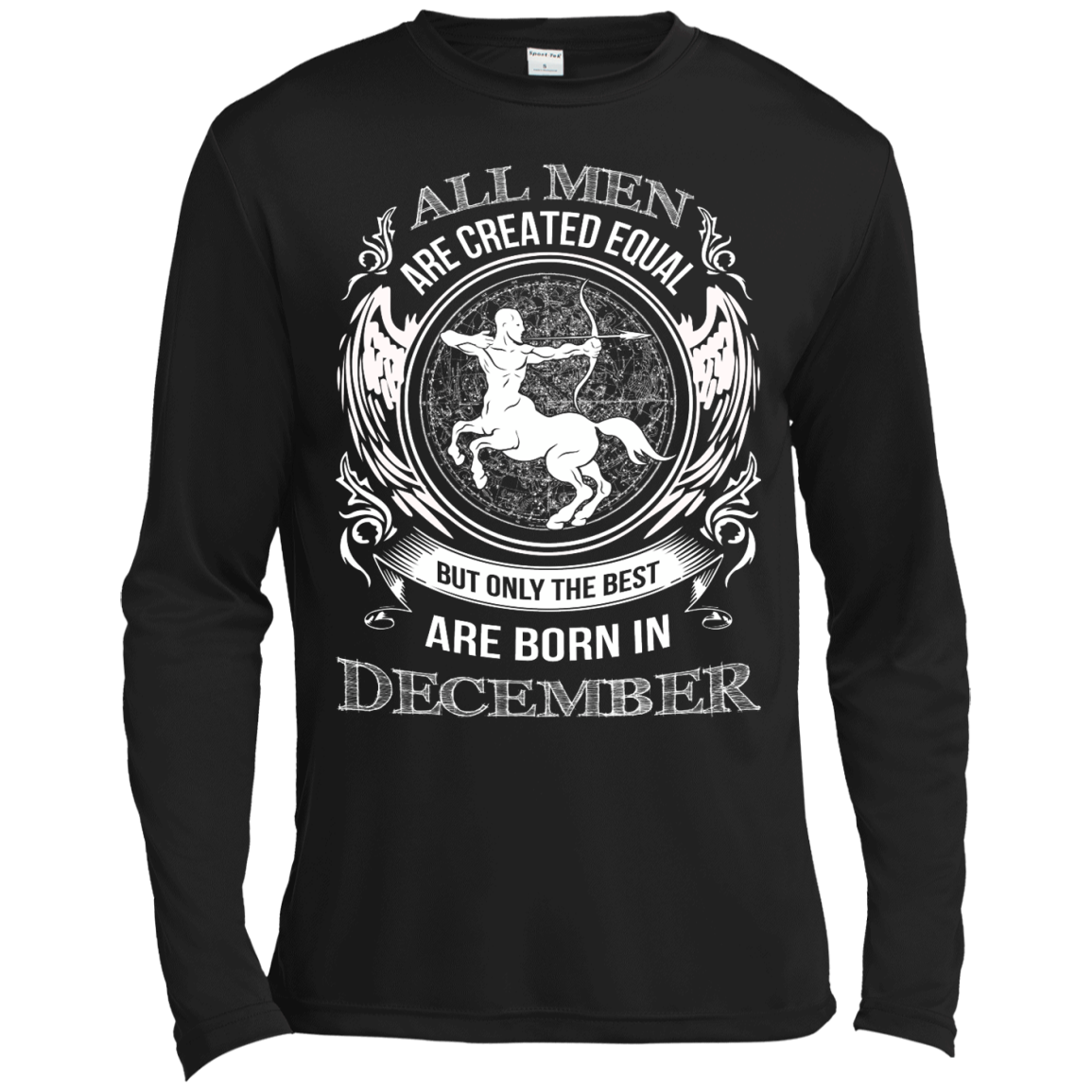 All men are created equal but only the best are born in December Shirt - TeeDragons