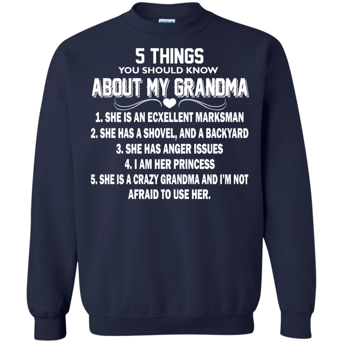 5 Things You Should Know About My Grandma Shirt, Hoodie, Tank - TeeDragons
