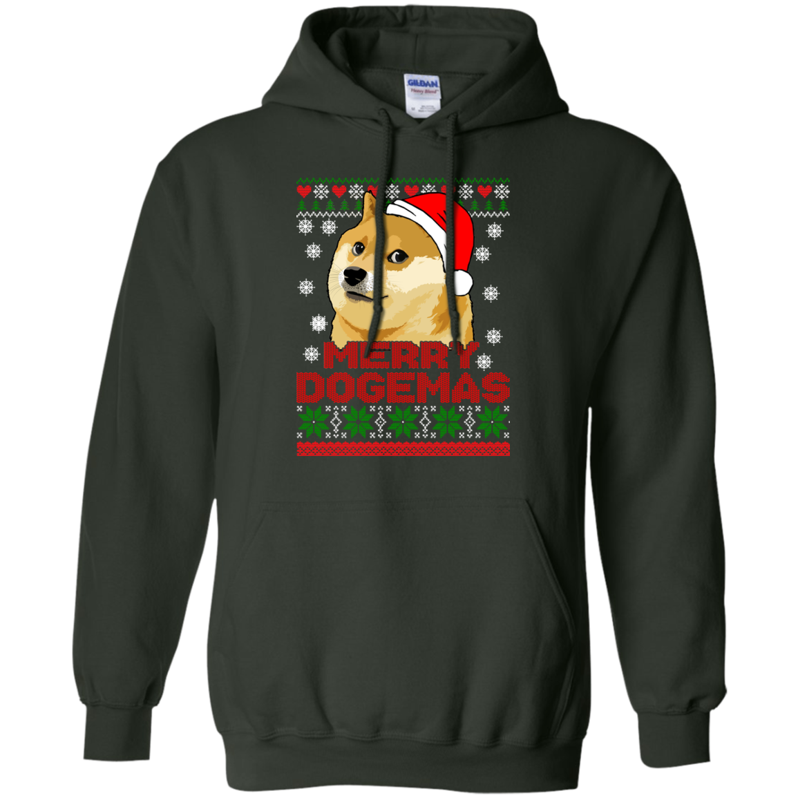 Merry Dogemas Christmas Sweater, Hoodie - TeeDragons