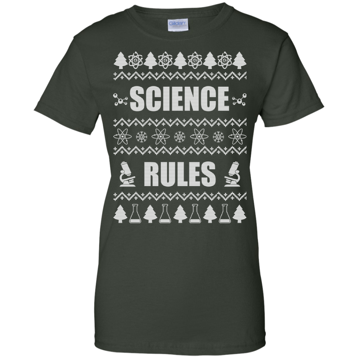 Science Rules Christmas Sweater, Hoodie - TeeDragons