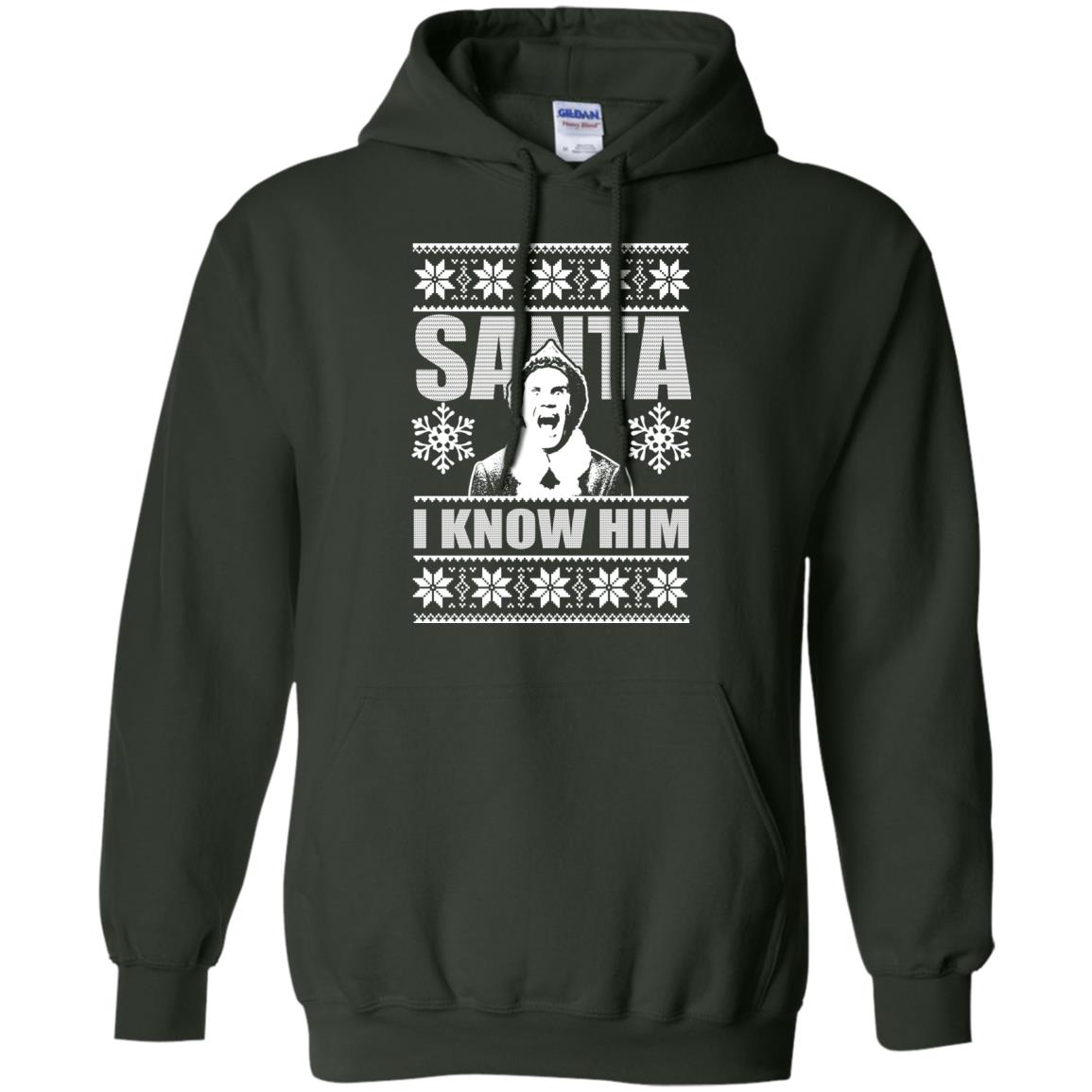 Santa I Know Him Christmas Sweater - TeeDragons