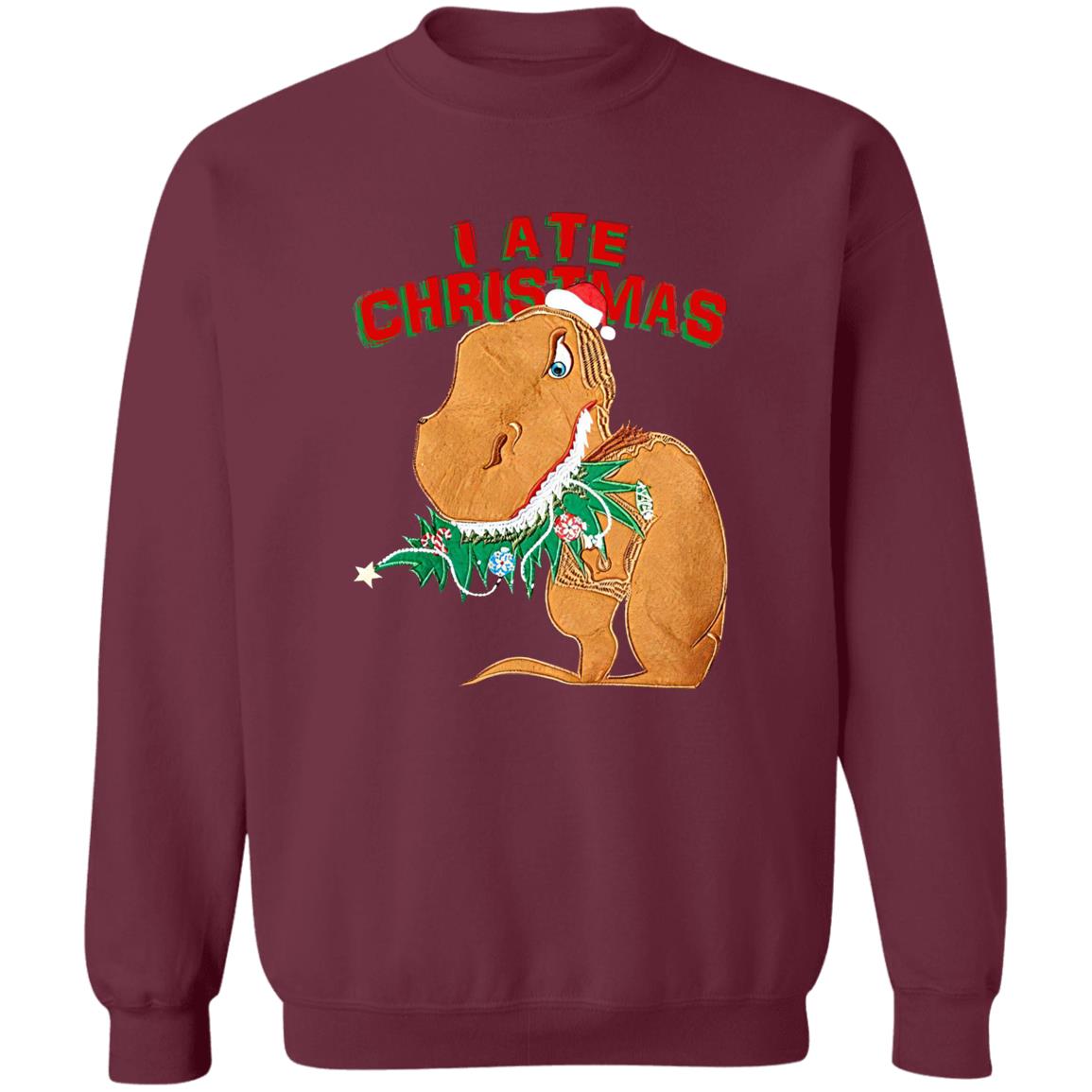 Dinosaur I Ate Christmas Sweater