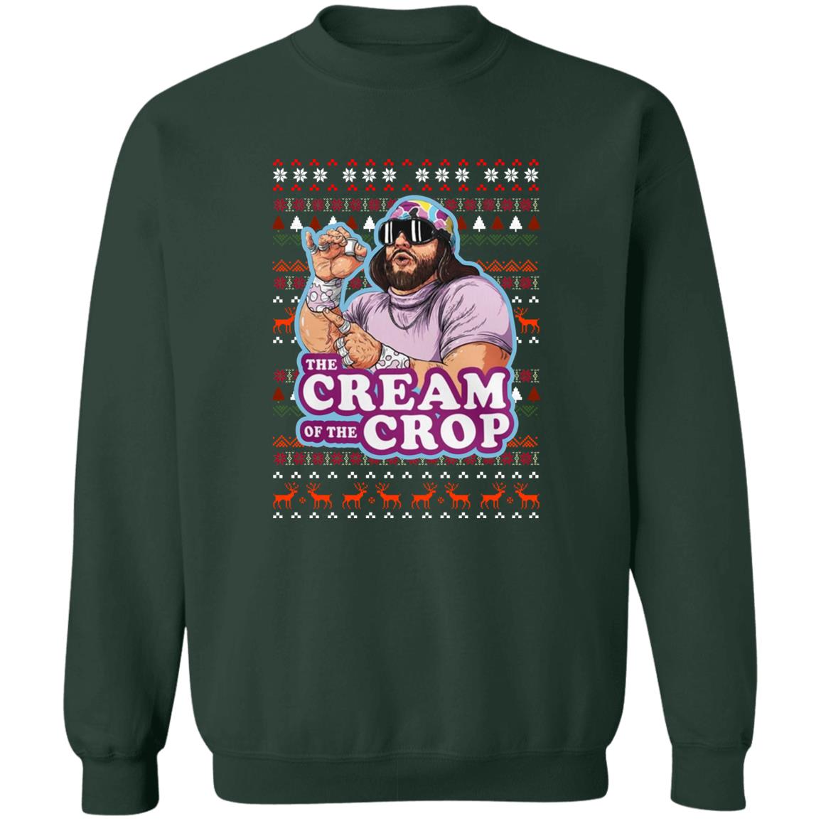 The Cream Of The Crop Macho Man Christmas Sweater