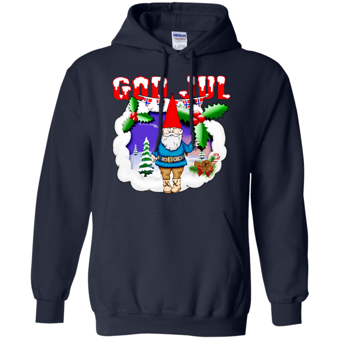 Christmas God Jul Ugly Sweater - TeeDragons