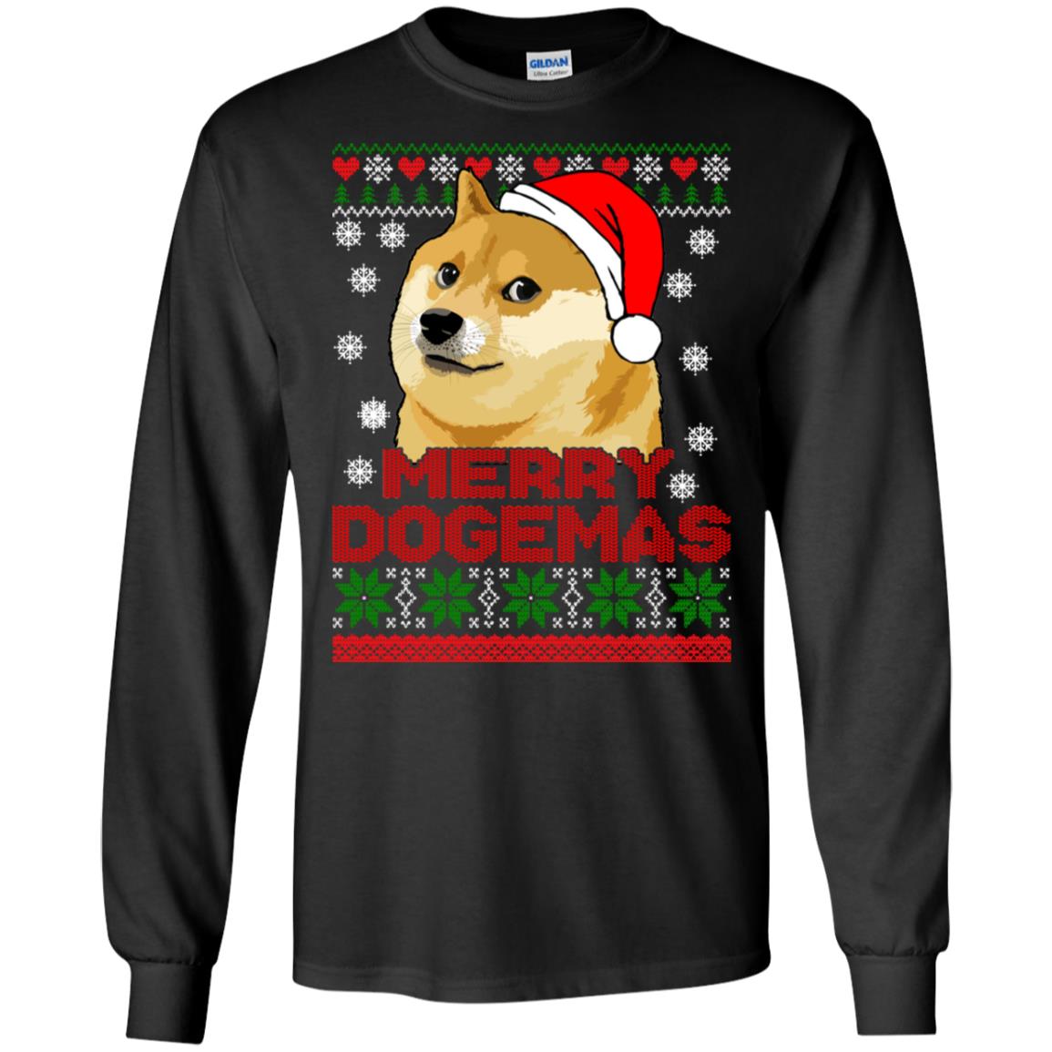 Merry Dogemas Christmas Sweater - TeeDragons