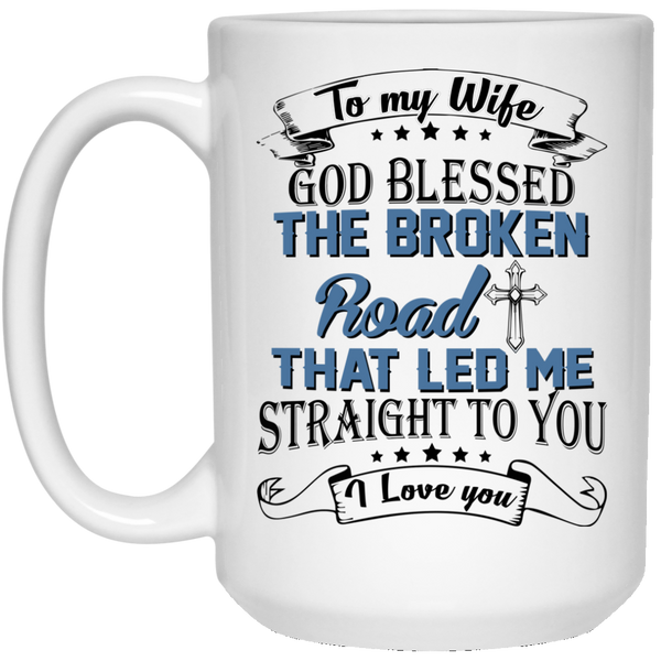 Blessed Are Those Who Serve Mug, Cream