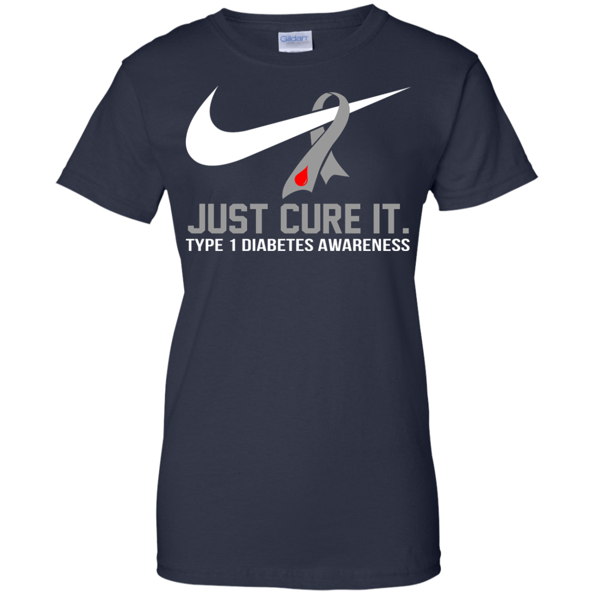 Just Cure It - Type 1 Diabetes Awareness Shirt, Hoodie, Tank - TeeDragons