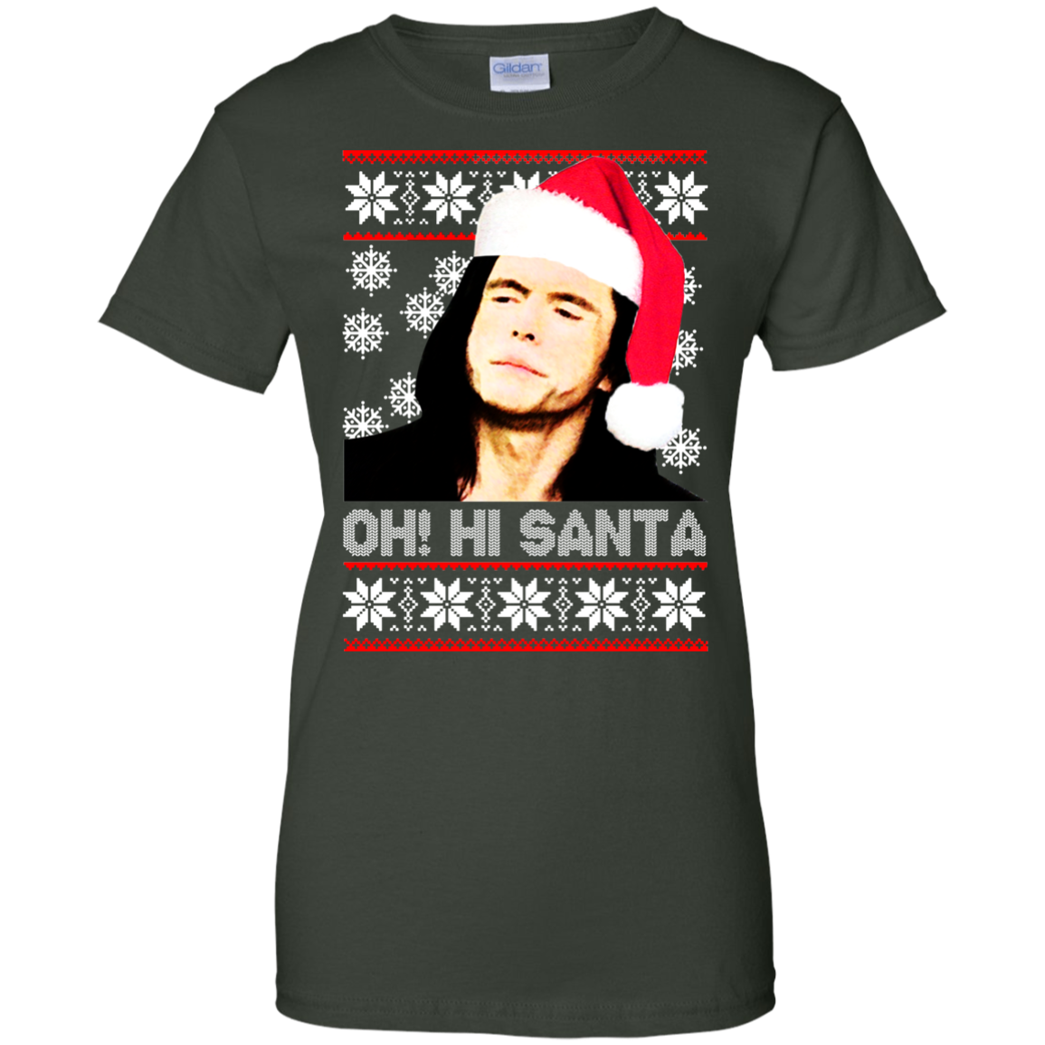 The Room - Oh! Hi Santa Christmas Sweater - TeeDragons