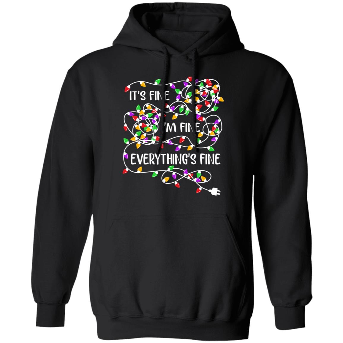 Christmas Lights - It's Fine I'm Fine Everything's Fine Shirt
