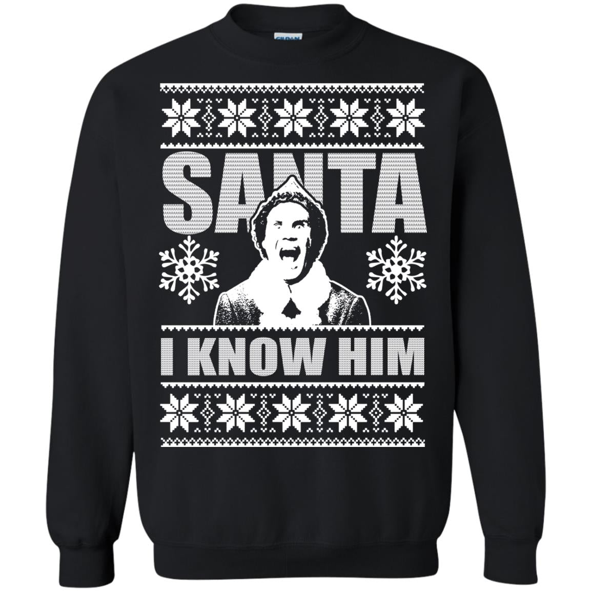 Santa I Know Him Christmas Sweater - TeeDragons