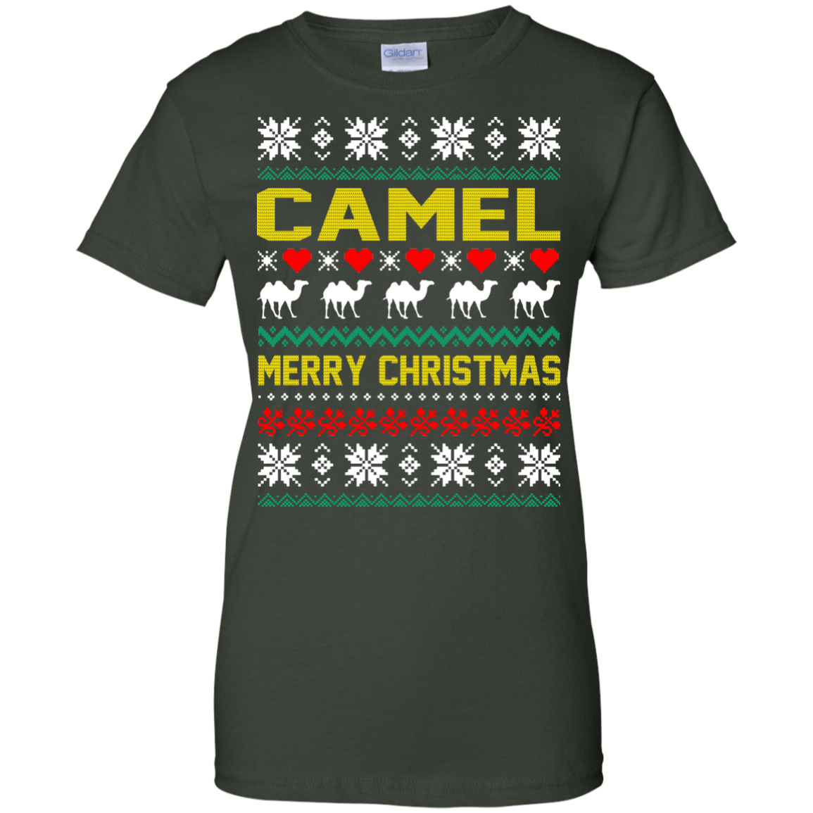 Camel Merry Christmas Sweater, Hoodie - TeeDragons
