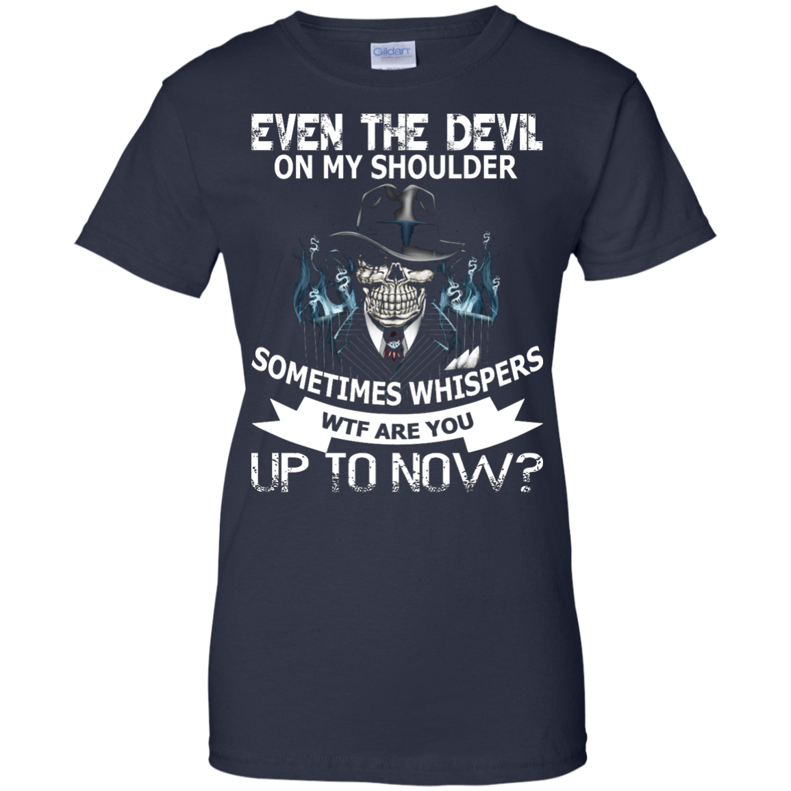 Even The Devil On My Shoulder Shirt, Hoodie, Tank - TeeDragons