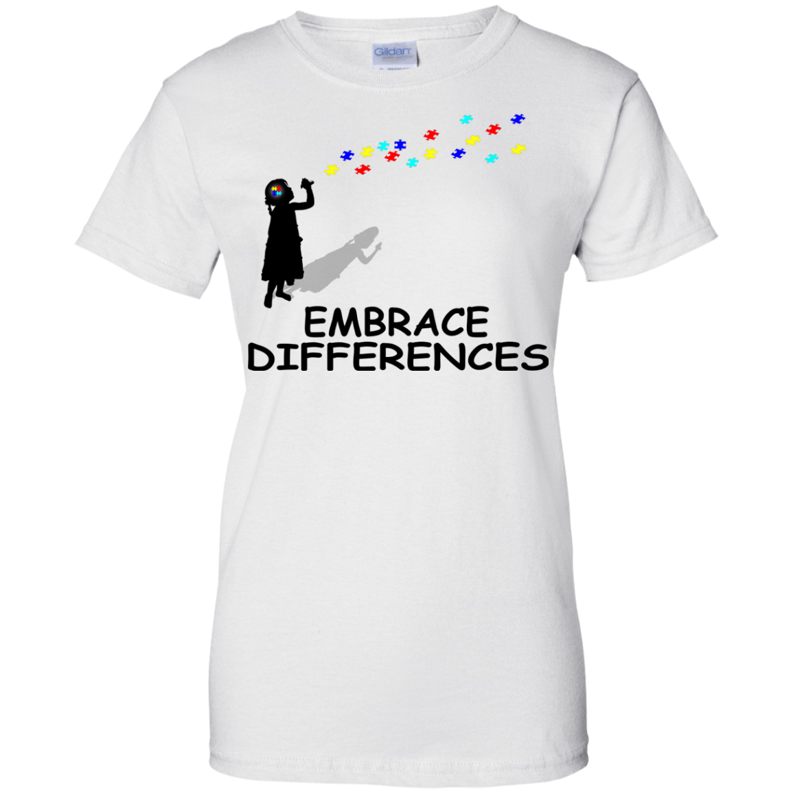 Embrace Differences Shirt, Hoodie, Tank - TeeDragons