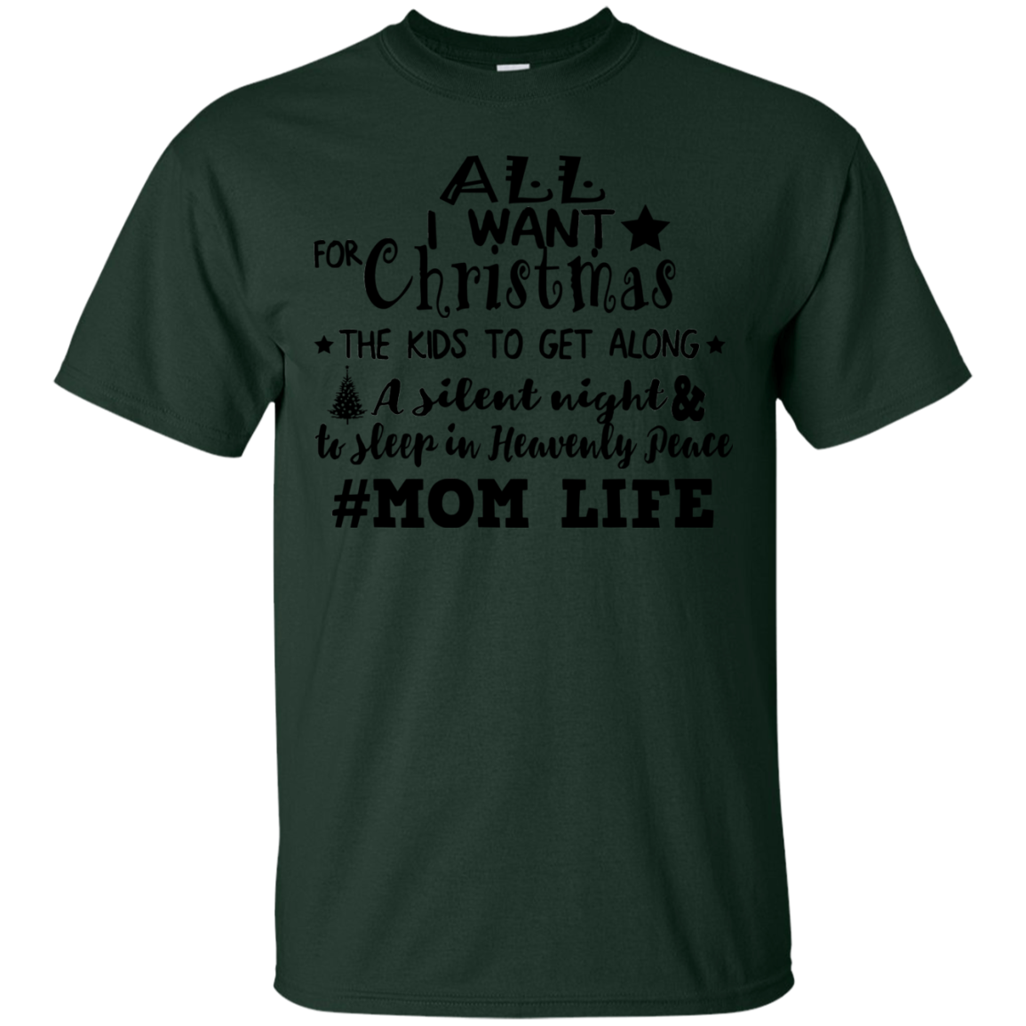 All I Want For Christmas - The Kids To Get Along A Silent Night Shirt, Sweatshirt - TeeDragons