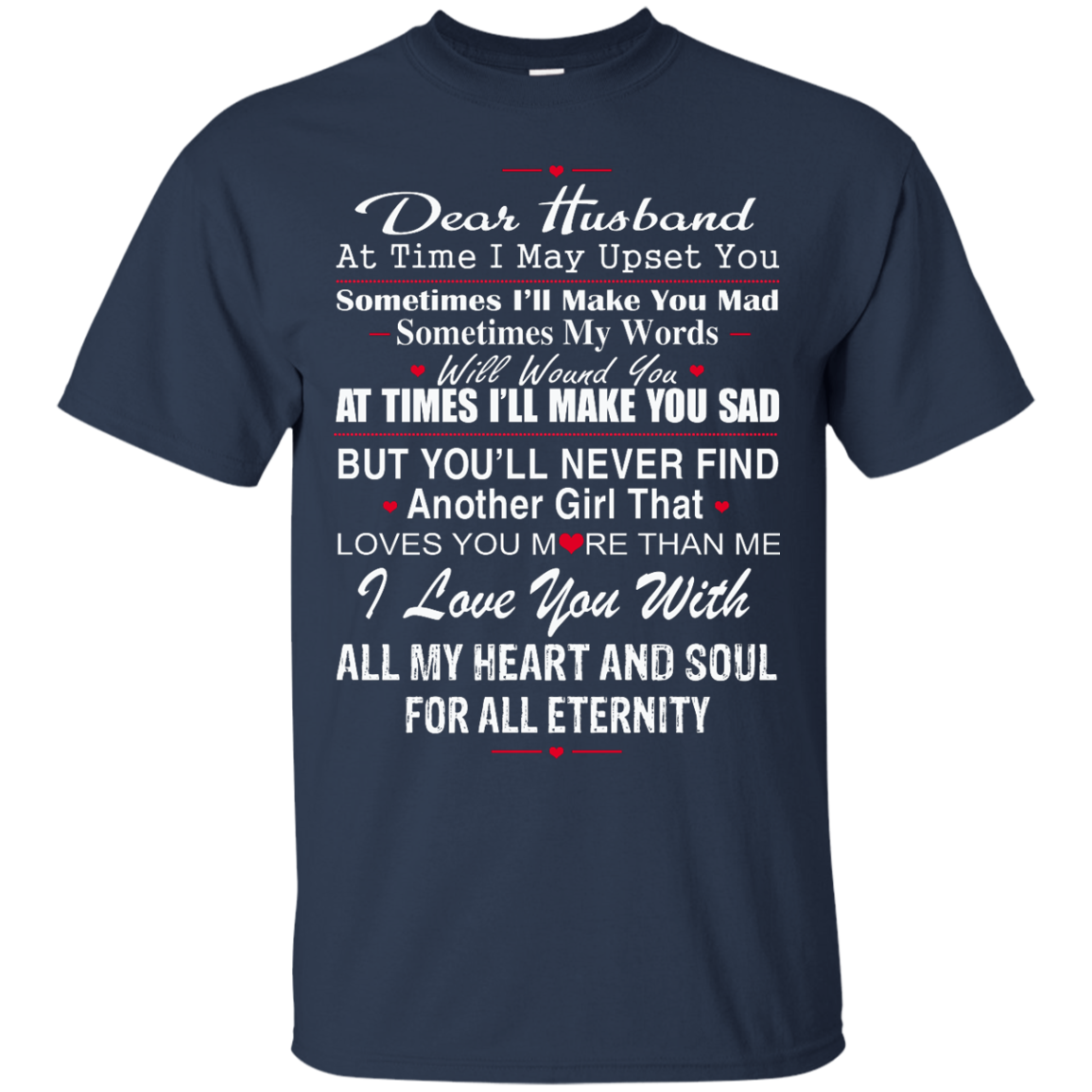 Dear Husband - Love You With All My Heart Shirt, Hoodie, Tank - TeeDragons