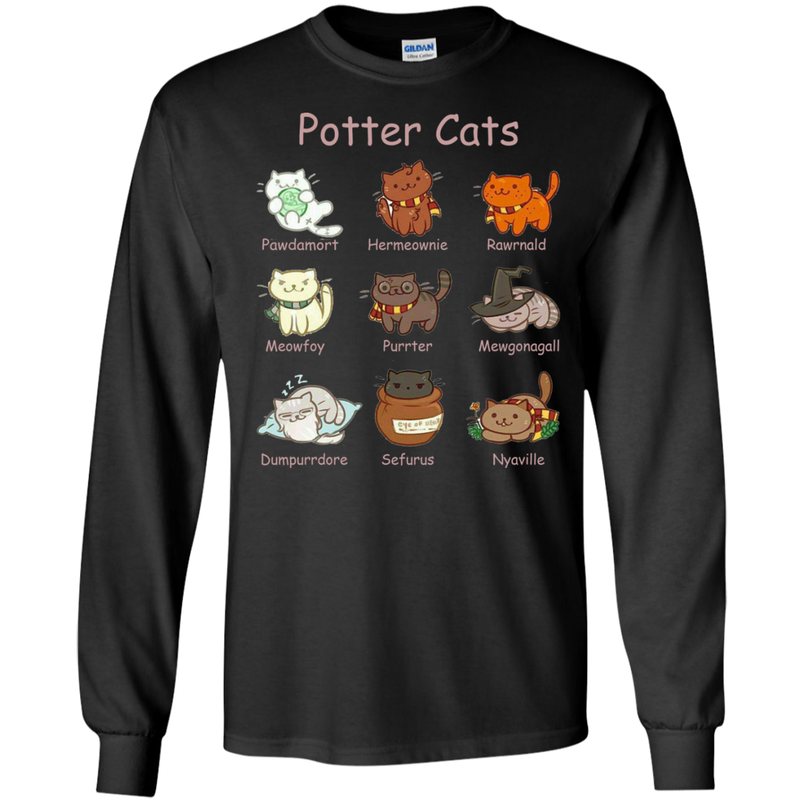 Potter Cats Shirt, Hoodie, Tank - TeeDragons