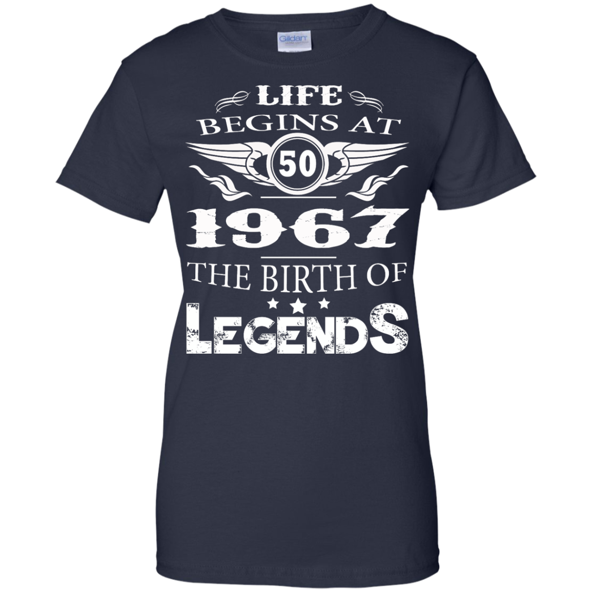 Life Begins At 50 1967 The Birth Of Legends Shirt, Hoodie, Tank - TeeDragons