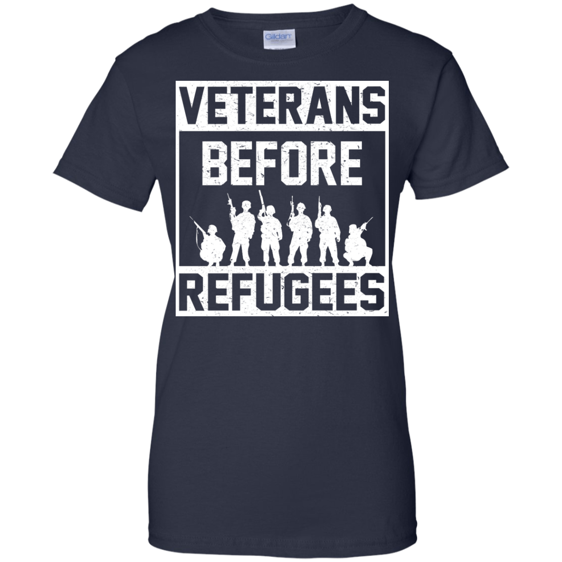 Veterans Before Refugees Shirt, Hoodie, Tank - TeeDragons