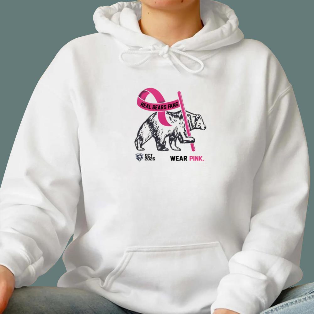 2026 Oct Real Bears Fans Wear Pink T-Shirt