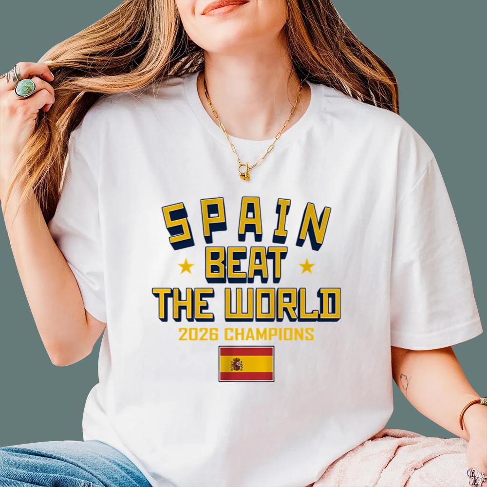 2026 Spain Beat The World T-Shirt