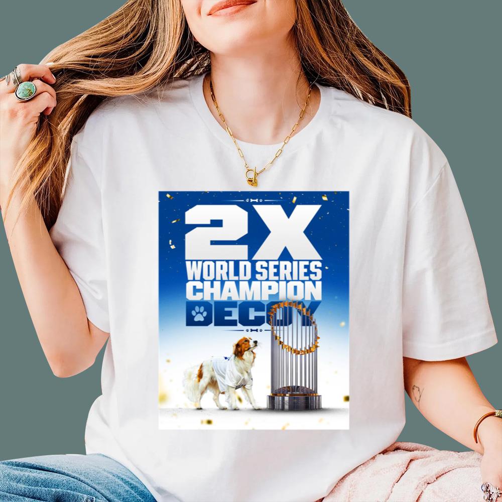 2X World Series Champion Decoy T-Shirt