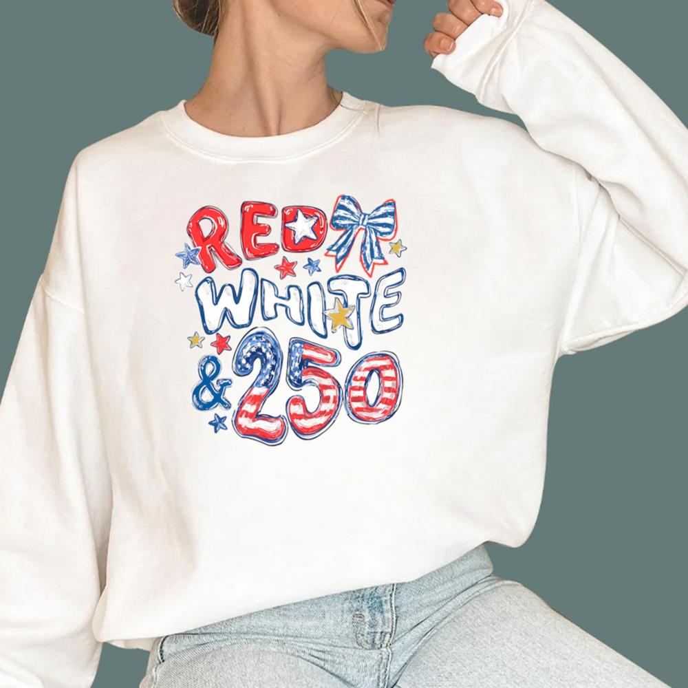 4th Of July Red White And 250 T-Shirt