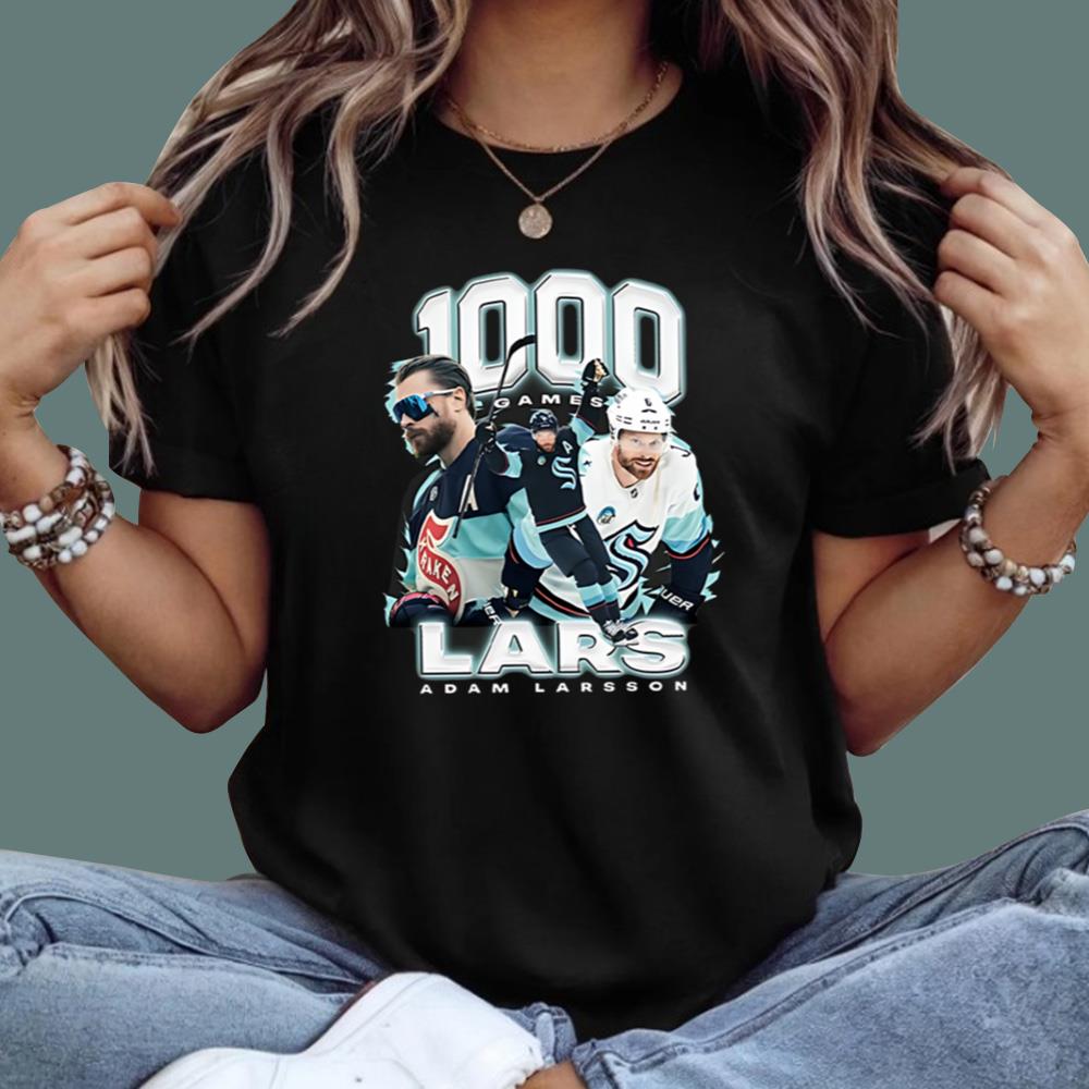Adam Larsson 1000 Games T-Shirt