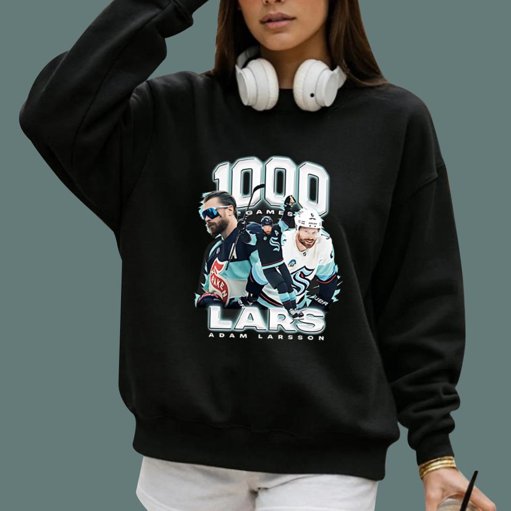 Adam Larsson 1000 Games T-Shirt