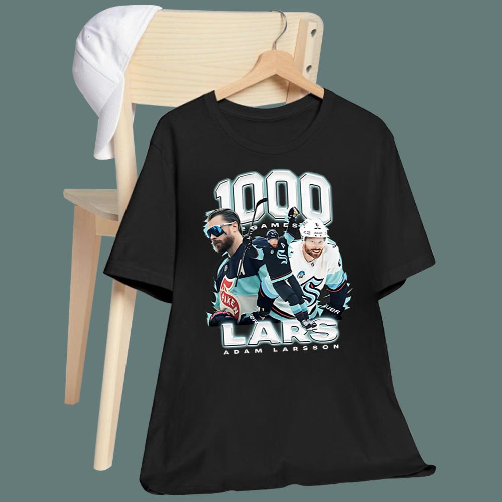 Adam Larsson 1000 Games T-Shirt