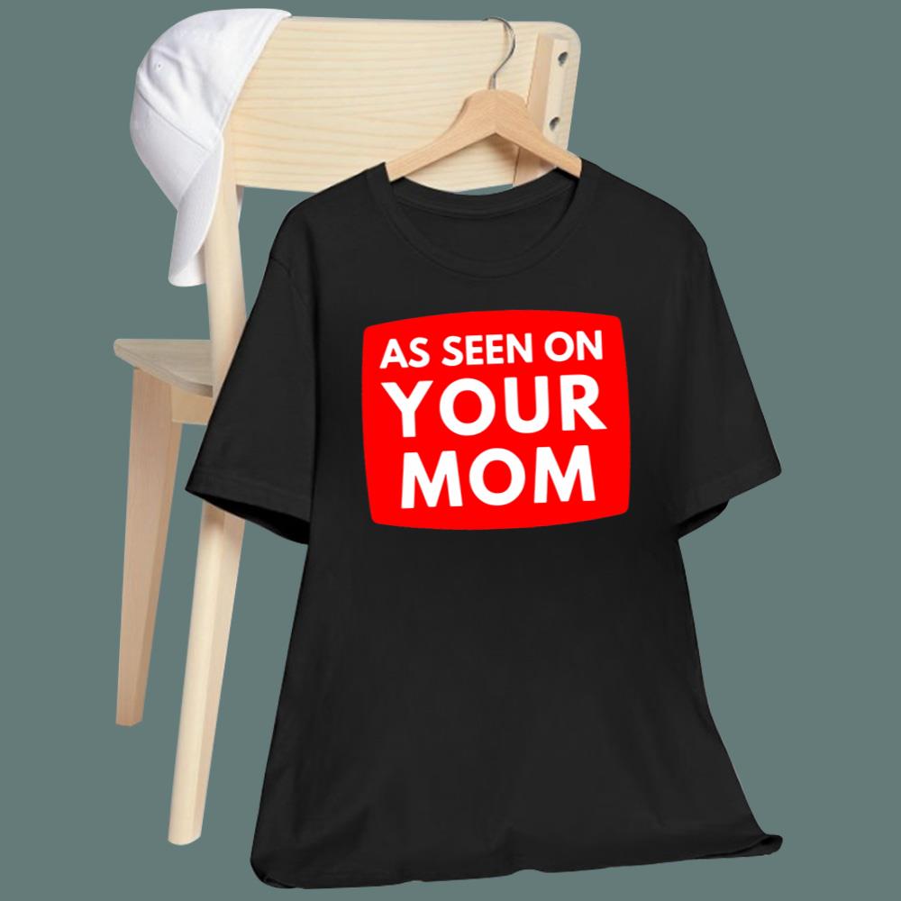 Adrianne Curry As Seen On Your Mom T-Shirt