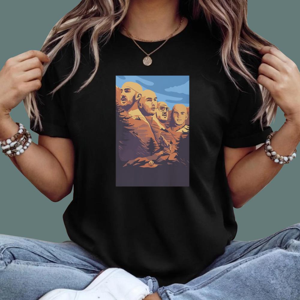Alex Caruso Wears Mount Rushmore T-Shirt
