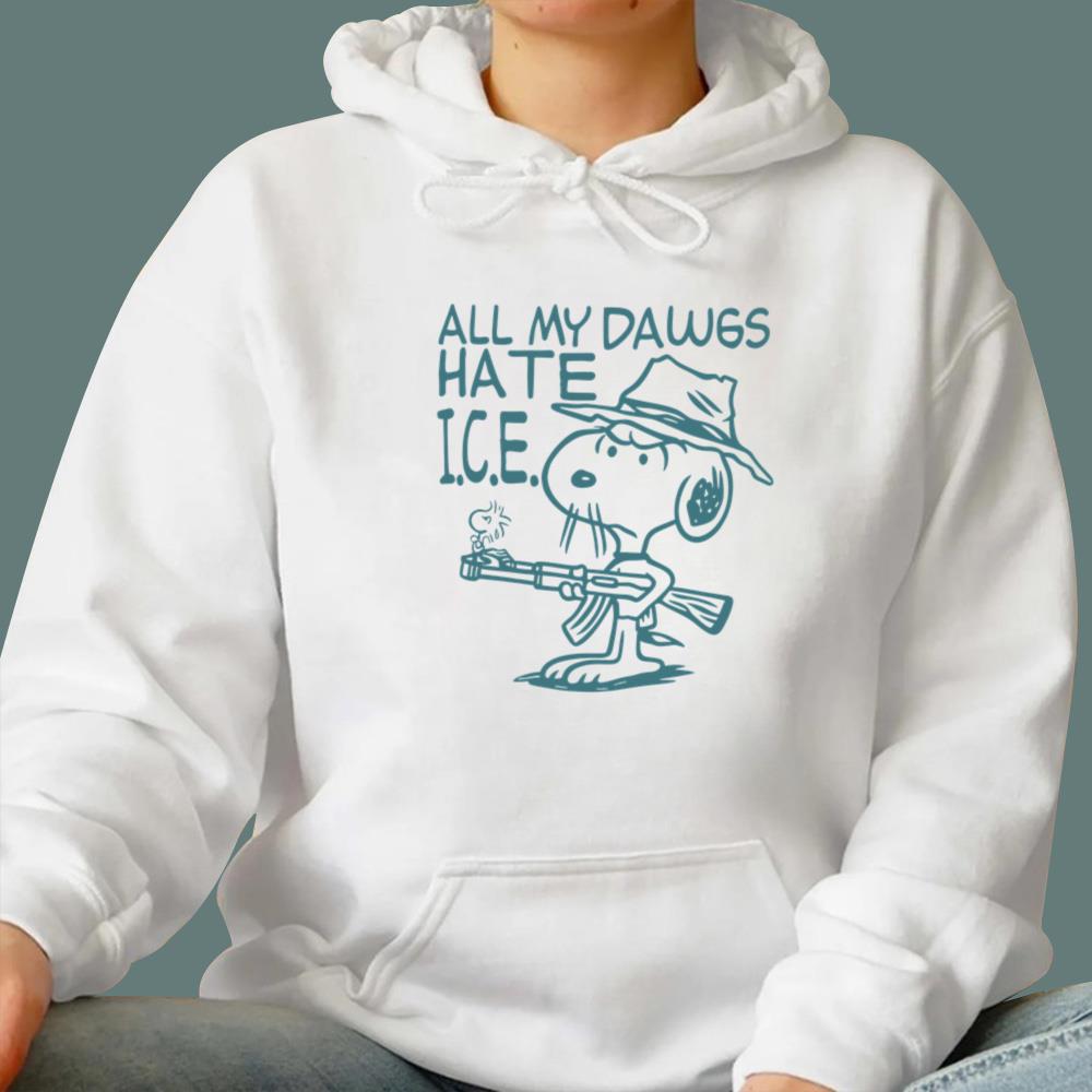 All My Dawgs Hate ICE T-Shirt