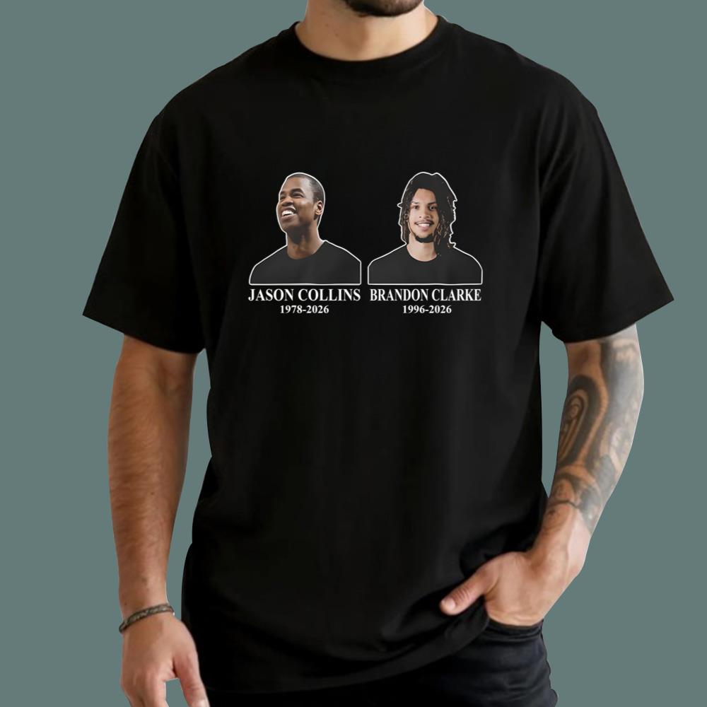 Allen Iverson Honoring Jason Collins and Brandon Clarke T-Shirt