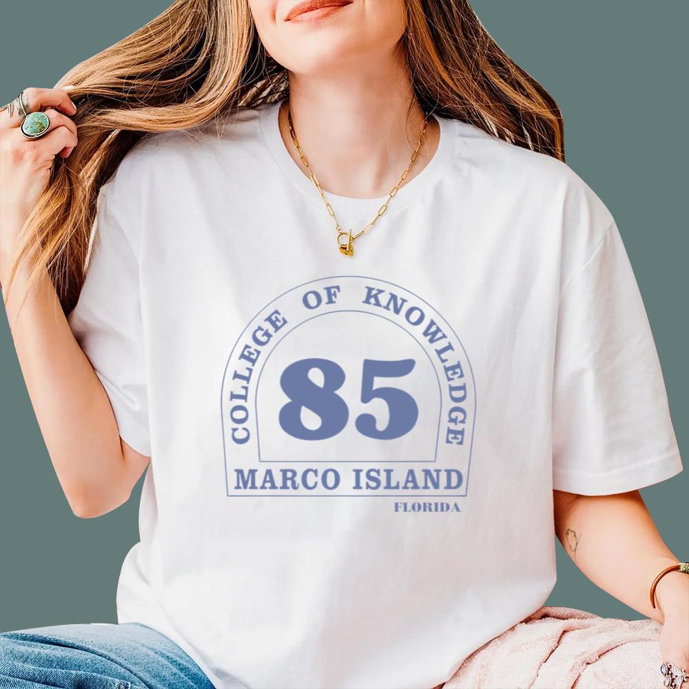 Aloysius Aiken College Of Knowledge 85 Marco Island T-Shirt