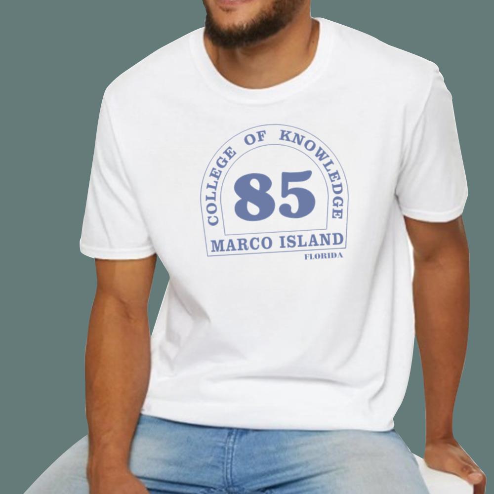 Aloysius Aiken College Of Knowledge 85 Marco Island T-Shirt