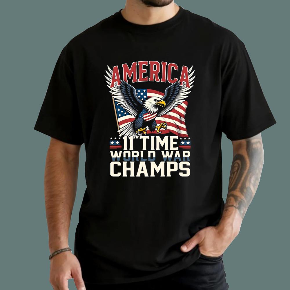 America 11 Time World War Champs T-Shirt