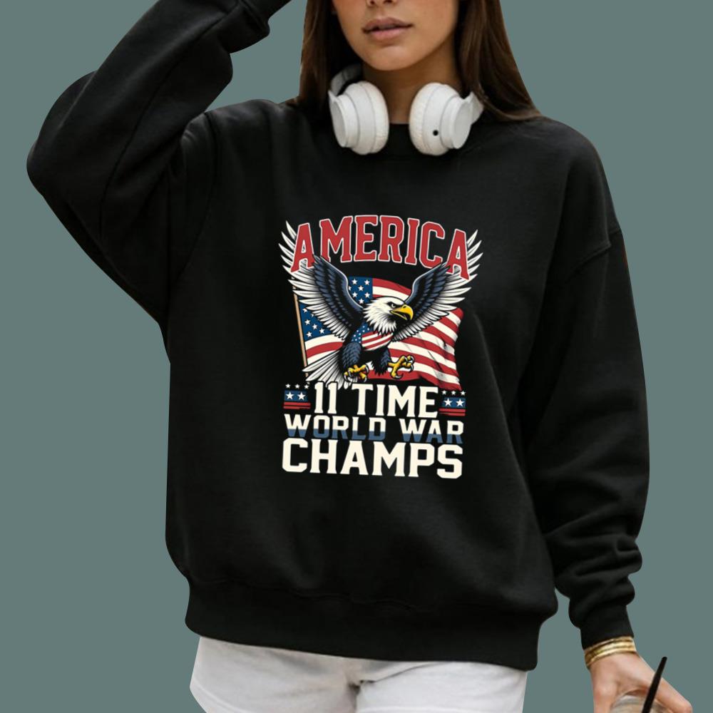 America 11 Time World War Champs T-Shirt