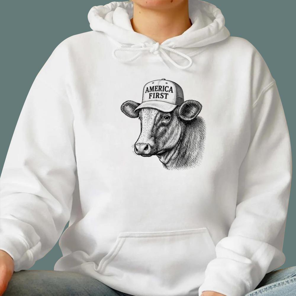 America First Cow T-Shirt