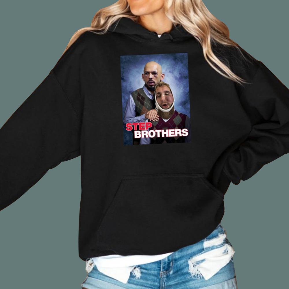 Andrew Tate and Jake Paul Step Brothers T-Shirt