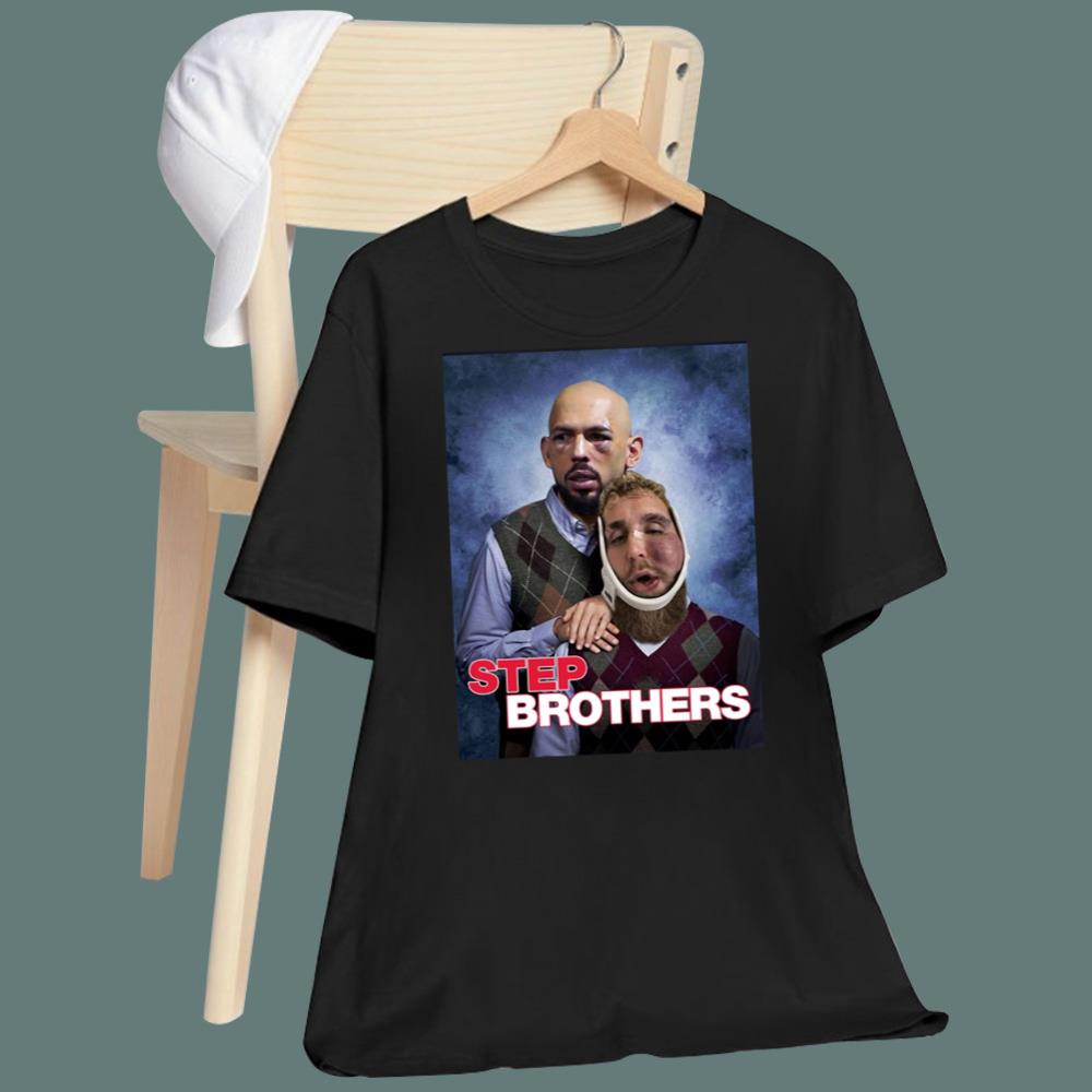 Andrew Tate and Jake Paul Step Brothers T-Shirt