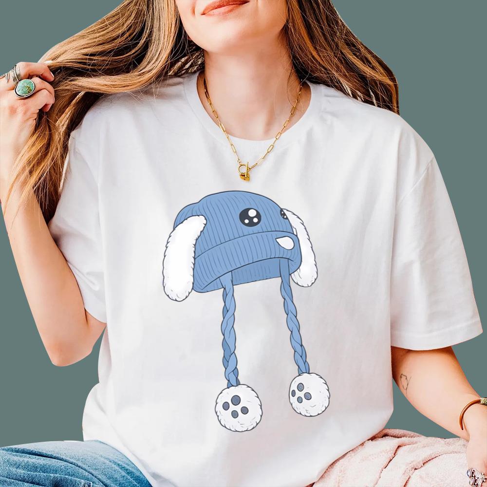 Anti Ice Chinga La Migra Blue Bunny Hat T-Shirt