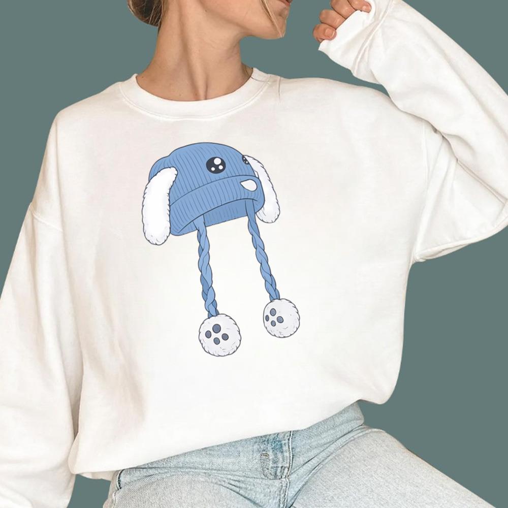 Anti Ice Chinga La Migra Blue Bunny Hat T-Shirt