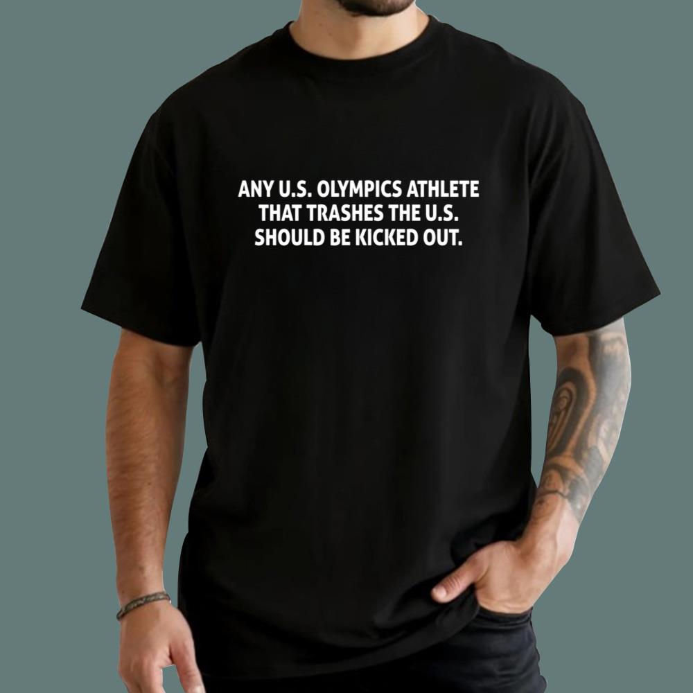 Any US Olympics Athlete That Trashes The US T-Shirt