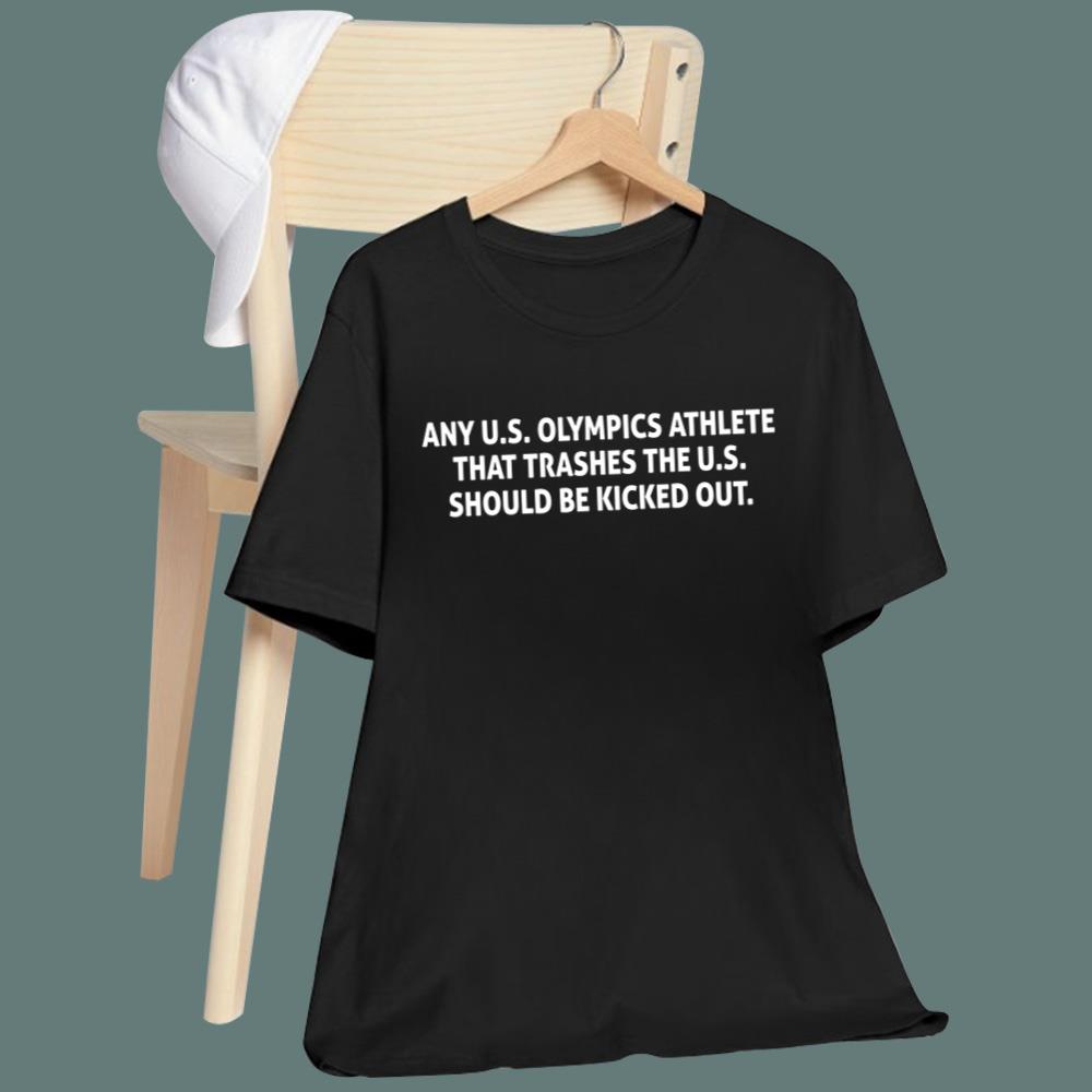 Any US Olympics Athlete That Trashes The US T-Shirt